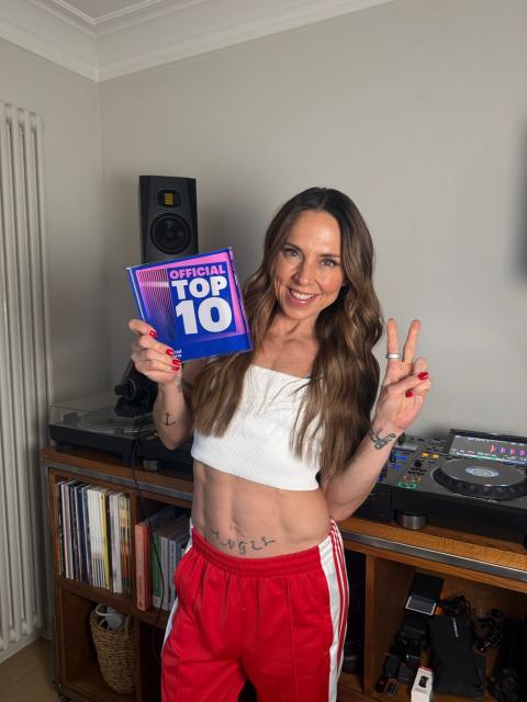 Official Top 10 Award - Melanie C - Sweat